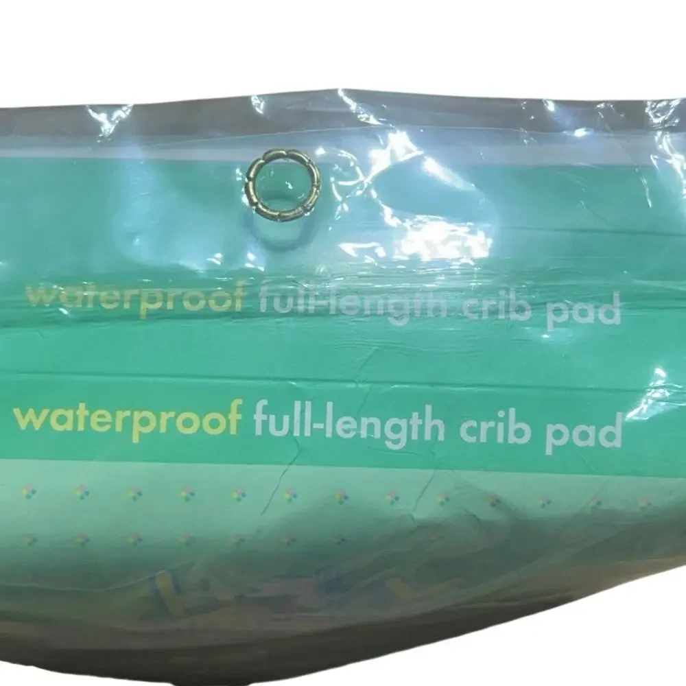 NWT Baby Simply Basic Waterproof crib pad 27x52